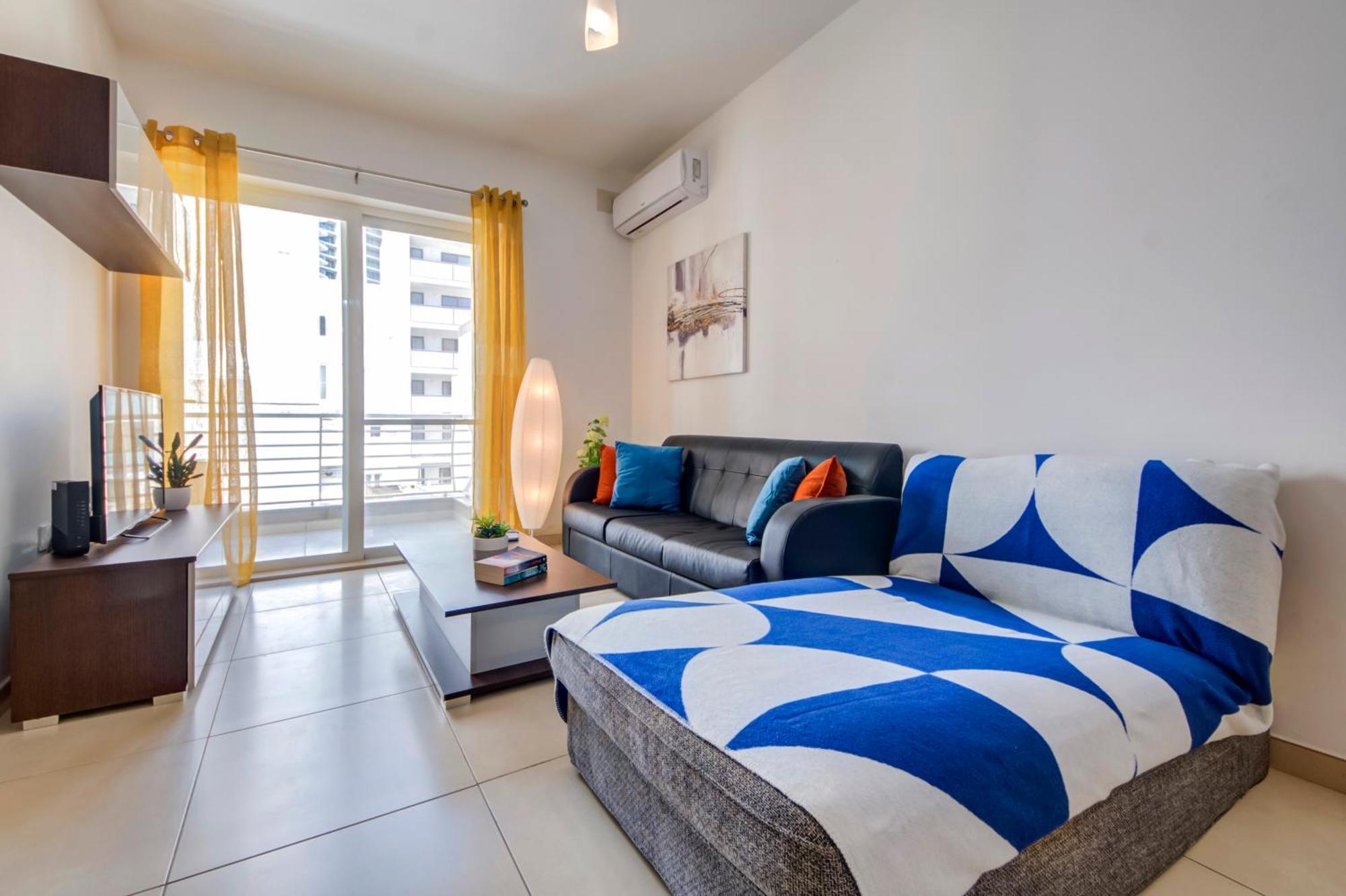 Modern 2Br Apt With Balconies In St Julians, Paceville - Apt 5 By Vaganza St. Julian's Zewnętrze zdjęcie
