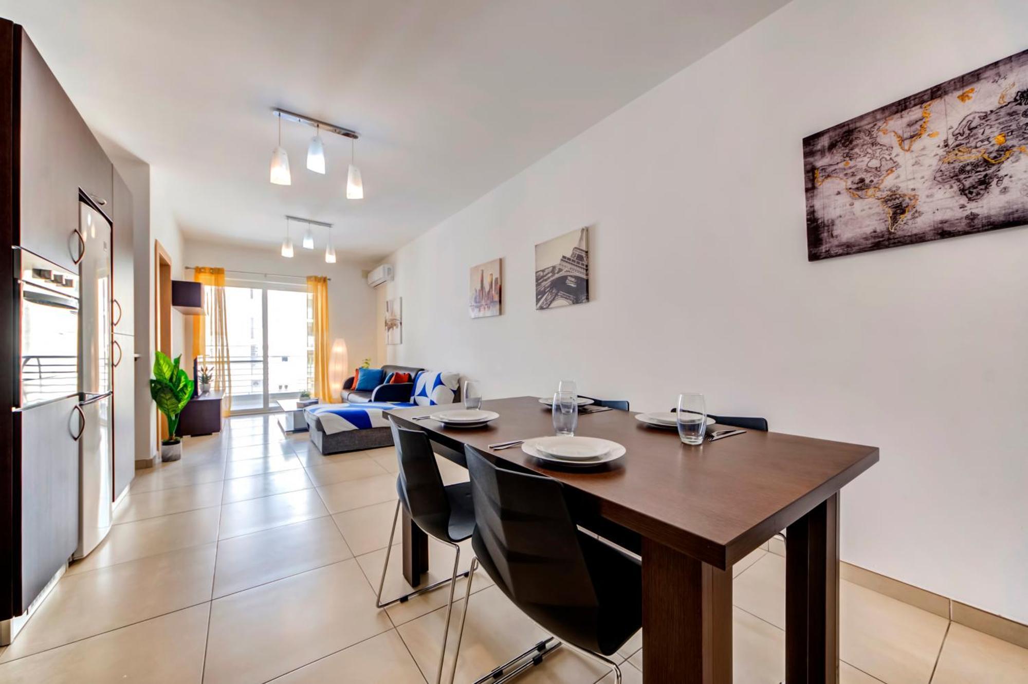 Modern 2Br Apt With Balconies In St Julians, Paceville - Apt 5 By Vaganza St. Julian's Zewnętrze zdjęcie